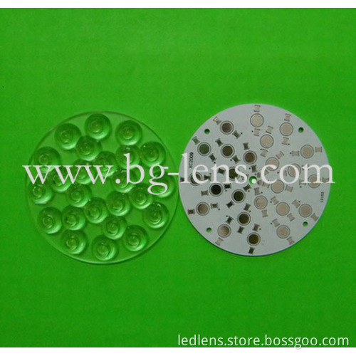 86mm 24W optic led lens with PCB